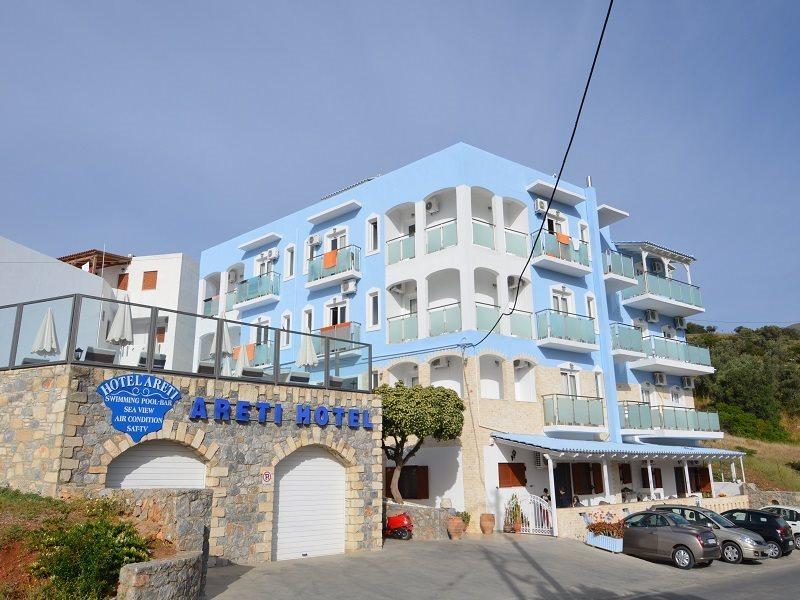 Areti Hotel Agia Galini Buitenkant foto